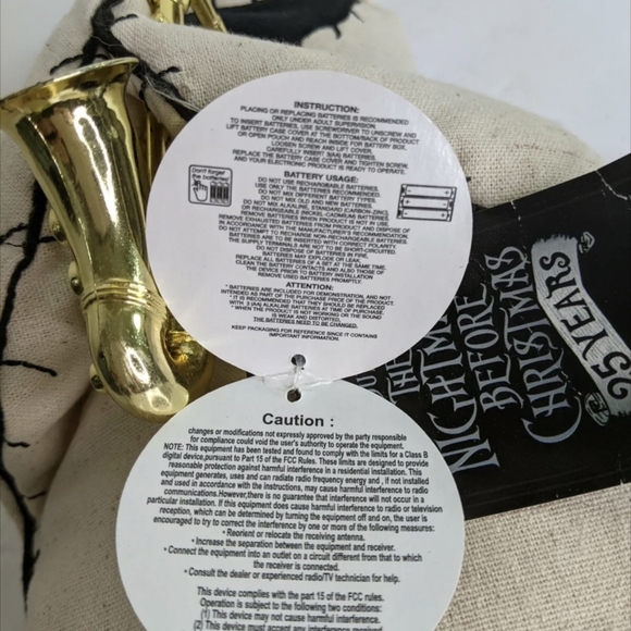 Disney Video Nightmare Before Christmas 25 Anniversary Dancing Oogie Boogie - Picture 11 of 11